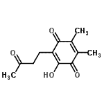 CAS#: 502182-47-0, 2-Hydroxy-5,6-Dimethyl-3-(3-Oxobutyl)-1,4-Benzoquinone