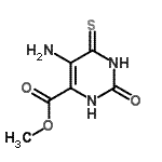 CAS#: 502184-50-1, Methyl 5-Amino-2-Oxo-6-Thioxo-1,2,3,6-Tetrahydro-4-Pyrimidinecarboxylate