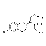 CAS#: 502508-84-1, (6R)-6-(Dipropylamino)-5,6,7,8-Tetrahydro-2-Naphthalenol Hydrobromide (1:1)