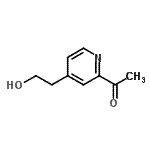 CAS#: 502509-14-0, 1-[4-(2-Hydroxyethyl)-2-Pyridinyl]Ethanone