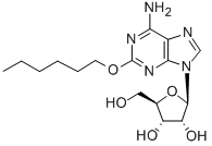 CAS 登录号:50257-95-9, 2-己氧基腺苷