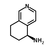 CAS#: 502612-42-2, (5S)-5,6,7,8-Tetrahydro-5-Isoquinolinamine