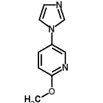 CAS#: 502649-50-5, 5-(1H-Imidazol-1-Yl)-2-Methoxypyridine