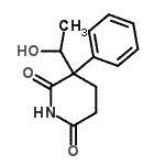 CAS#: 50275-57-5, 3-(1-Hydroxyethyl)-3-Phenyl-2,6-Piperidinedione
