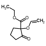 CAS 登录号：503064-27-5， 乙基2-氧代-1-(乙烯基氧基)环戊烷羧酸酯