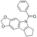 CAS#: 50332-15-5, 5,6,7,8-Tetrahydro-5-Benzoylcyclopenta[b]-1,3-Dioxolo[4,5-f]Indole