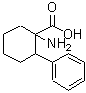 CAS 登录号：5034-75-3， 1-氨基-2-苯基环己烷羧酸