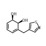 CAS#: 503446-12-6, (1R,2S)-3-(1,2-Thiazol-4-Ylmethyl)-3,5-Cyclohexadiene-1,2-Diol