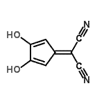 CAS 登录号：503550-51-4， (3,4-二羟基-2,4-环戊二烯-1-亚基)丙二腈