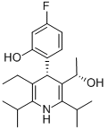 CAS#: 503610-10-4, (aS,4S)-5-Ethyl-4-(4-Fluoro-2-Hydroxyphenyl)-alpha-Methyl-2,6-Bis(1-Methylethyl)-3-Pyridinemethanol