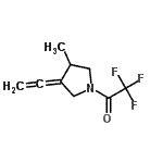 CAS#: 50401-31-5, 1-(3-Ethenylidene-4-Methyl-1-Pyrrolidinyl)-2,2,2-Trifluoroethanone