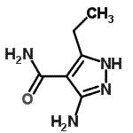 CAS#: 50436-86-7, 3-Amino-5-Ethyl-1H-Pyrazole-4-Carboxamide