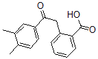 CAS#: 50439-02-6, 2-(3,4-Dimethyl-beta-Oxophenethyl)Benzoic Acid