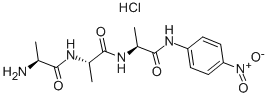 CAS 登录号：50450-80-1， 丙氨酰-丙氨酰-丙氨酰-对硝基苯胺盐酸盐