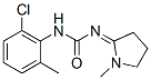 CAS 登录号：50486-90-3， 1-(6-氯邻甲苯基)-3-(1-甲基吡咯烷-2-亚基)脲