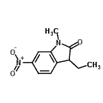 CAS#: 505029-56-1, 3-Ethyl-1-Methyl-6-Nitro-1,3-Dihydro-2H-Indol-2-One