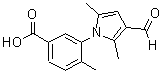 CAS#: 505071-98-7, 3-(3-Formyl-2,5-Dimethyl-1H-Pyrrol-1-Yl)-4-Methylbenzoic Acid