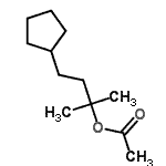 CAS 登录号：505077-39-4， 4-环戊基-2-甲基-2-丁炔基乙酸酯