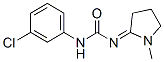 CAS#: 50528-92-2, 1-(3-Chlorophenyl)-3-(1-methyl-2-pyrrolidinylidene)urea