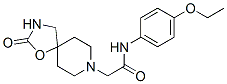 CAS 登录号：5053-04-3， 8-(4-乙氧基苯基氨基甲酰甲基)-1-氧杂-3,8-二氮杂螺[4.5]癸烷-2-酮