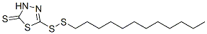 CAS 登录号：50530-43-3， 5-(十二烷基二硫代)-1,3,4-噻二唑-2(3H)-硫酮