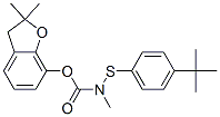 CAS#: 50539-70-3, N-[[4-(1,1-Dimethylethyl)Phenyl]Thio]-N-Methylcarbamic Acid 2,3-Dihydro-2,2-Dimethylbenzofuran-7-Yl Ester
