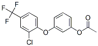 CAS 登录号：50594-77-9， 3-[2-氯-4-(三氟甲基)苯氧基]苯基乙酸酯