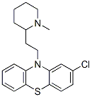 CAS#: 5060-56-0, 2-Chloro-10-[2-(1-Methyl-2-Piperidyl)Ethyl]-10H-Phenothiazine