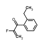 CAS 登录号：506437-47-4， 1-(2-乙基苯基)-2-氟-2-丙烯-1-酮