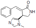 CAS#: 50656-85-4, (3E,4S)-4-(1-Methyl-1H-imidazol-5-yl)-3-(phenylmethylene)-2-Pyrrolidinone