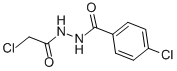 CAS 登录号：50677-27-5， 4-氯-N'-(2-氯乙酰基)苯甲酰肼