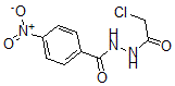 CAS 登录号：50677-28-6， N''-(氯乙酰基)-4-硝基苯甲酰肼