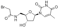 CAS 登录号：50700-63-5， 5'-溴乙酰氨基-5'-脱氧胸苷