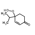 CAS 登录号：507236-72-8， 4-氢过氧基-4-异丙基-2-环己烯-1-酮