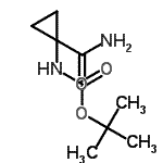 CAS # 507264-66-6, Tert-Butyl N-(1-Carbamoylcyclopropyl)Carbamate