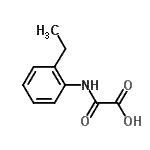 CAS#: 50740-38-0, [(2-Ethylphenyl)Amino](Oxo)Acetic Acid