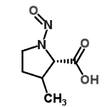 CAS 登录号：507453-81-8， 3-甲基-1-亚硝基-L-脯氨酸