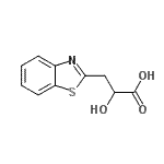 CAS#: 507463-89-0, 3-(1,3-Benzothiazol-2-Yl)-2-Hydroxypropanoic Acid
