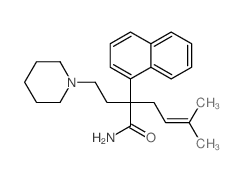 CAS 登录号：50765-91-8， alpha-(3-甲基-2-丁烯基)-alpha-(1-萘基)-1-哌啶丁酰胺