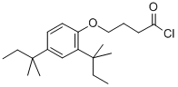 CAS#: 50772-29-7, 4-[2,4-Bis(1,1-Dimethylpropyl)Phenoxy]-Butanoyl Chloride
