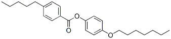 CAS#: 50802-53-4, 4-Pentylbenzoic Acid 4-(Heptyloxy)Phenyl Ester