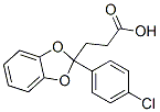 CAS#: 50836-00-5, 3-[2-(4-Chlorophenyl)Benzo[1,3]Dioxol-2-Yl]Propanoic Acid