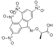 CAS#: 50874-31-2, (-)-alpha-(2,4,5,7-Tetranitro-9-Fluorenylideneaminoxy)Propionic Acid