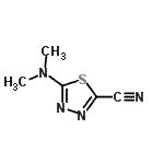 CAS#: 50878-80-3, 5-(Dimethylamino)-1,3,4-Thiadiazole-2-Carbonitrile