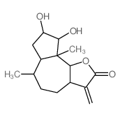 CAS#: 5090-67-5, (3aS,6abeta,9bbeta)-3a,4,5,6,6a,7,8,9,9a,9B-Decahydro-8beta,9beta-Dihydroxy-6alpha,9aalpha-Dimethyl-3-Methyleneazuleno[4,5-b]Furan-2(3H)-One
