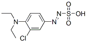 CAS 登录号：50978-49-9， (3-氯-4-(二乙基氨基)苯基)-二氮烯磺酸