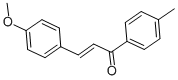 CAS 登录号：50990-40-4， (2E)-3-(4-甲氧基苯基)-1-(4-甲基苯基)丙-2-烯-1-酮