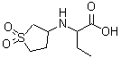 CAS#: 51070-57-6, 2-[(1,1-Dioxidotetrahydro-3-Thiophenyl)Amino]Butanoic Acid