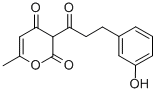 CAS 登录号：51089-21-5， 3-[3-(3-羟基苯基)丙酰]-6-甲基吡喃-2,4-二酮