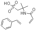 CAS 登录号：51121-85-8， 2-甲基-2-((1-氧代-2-丙烯基)氨基)-1-丙烷磺酸与苯乙烯的聚合物